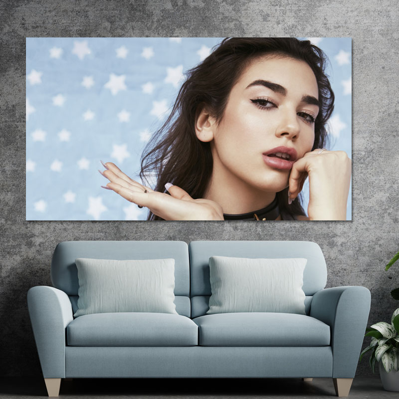 Πίνακας σε καμβά Dua Lipa 3
